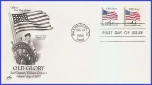 USA3 #2886-87 U/A ARTCRAFT FDC Combo2 G-rate Old Glory - Imagen 1 de 1