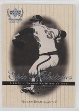 1999 Upper Deck Century Legends Epic Milestones Nolan Ryan #EM3 HOF