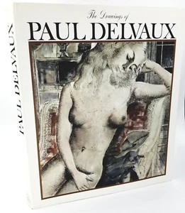The Drawings of Paul Delvaux by Maurice Nadeau - 1968 First Printing Grove Press - Picture 1 of 12