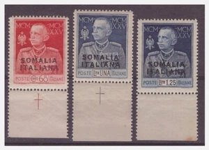 Somalia Italian 1925 - Jubilee Del Re Series New MNH - Picture 1 of 1