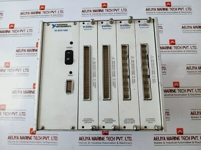 National Instruments SCXI-1000 Chassis 181445L-31 REV: 4.0 65VA 47-63HZ 240VAC - Image 1 of 4