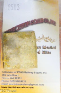 Precision Scale O #8503 Floor, for: Cab, w/Frame Support MC 2# (Brass Casting) - Picture 1 of 1
