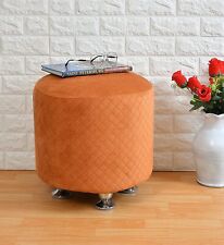 upholstered Foam Cushioned pouffe for Foot Rest Home Furniture with 17" inch
