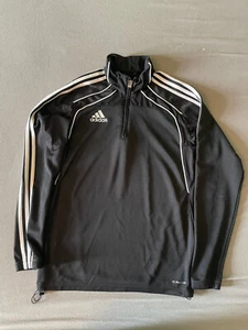 Schwarze Adidas Trainingsjacke Herren Größe S - Bild 1 von 2