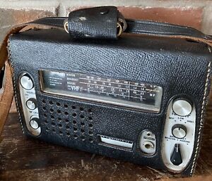 Vintage Nova-Tech Action !! Portable Police Receiver Radio Marine Beacon Japan