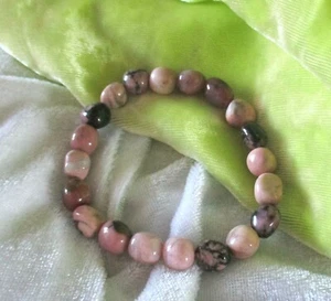 Edelstein ~~ Armband ~~ Armschmuck ~~ Rhodonit~~ Nuggets * - Bild 1 von 11