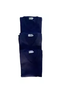 100% Ladies Cashmere jumper V Neck Navy Blue Cashmere Handmade jumper Women - Bild 1 von 4