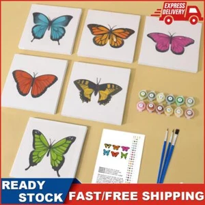 6 Pack Children DIY Paints by Number Kits DIY Acrylic Oil Painting for Adults - Picture 1 of 24
