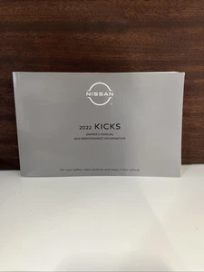 2022 Nissan Kicks Owners Manual (book only) - Picture 1 of 1