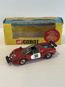 Corgi Toys 344 FERRARI 206 DINO SPORT Revised Specification WhizzWheels. - Picture 1 of 6