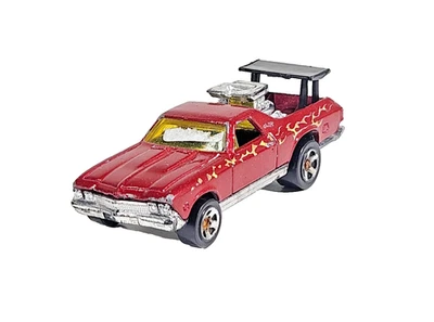 Hot Wheels 1999 Red '68 Chevrolet El Camino 1:64 Scale Diecast Model Unboxed. — 第 1/4 张图片
