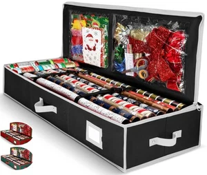 Wrapping Paper Organizer Storage for Christmas Gifts Wrapping Paper (6 Colors... - Picture 1 of 8