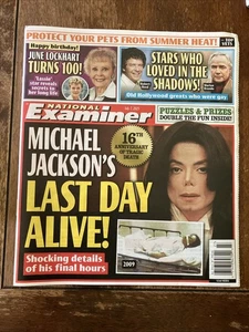 NATIONAL EXAMINER MAGAZINE JULY 7, 2025 FREE SHIPPING Paper Michael Jackson - Picture 1 of 5
