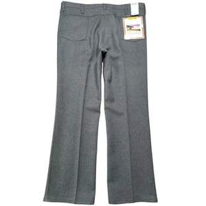 NWT Wrangler Dress Pant Mens 42x32 Black Straight Wrancher Western Cowboy 82BK - Picture 1 of 13