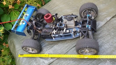 49cm  1:10/ 1:8 Verbrenner Chassis RC-Modell Monza Sport Graupner Kyosho Robbe? - Bild 1 von 4