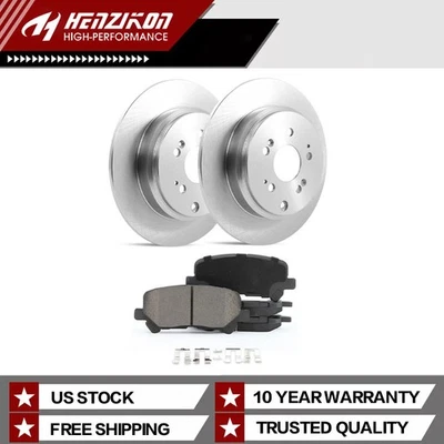 Задние дисковые тормозные диски тормозные колодки для Honda Pilot Odyssey Acura MDX ZDX США новые! - Изображение 1 из 4