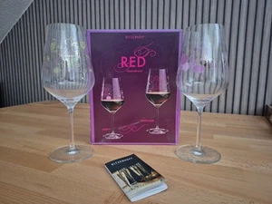 RITZENHOFF - RED Design Rotwein Gläser / ITO & JACQUART / 2 Stück / NEU & OVP - Bild 1 von 1