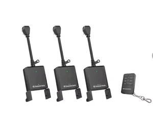 Kommerzielle elektrische drahtlose Innen/Außen Fernbedienung mit 3 Empfängern - Bild 1 von 2