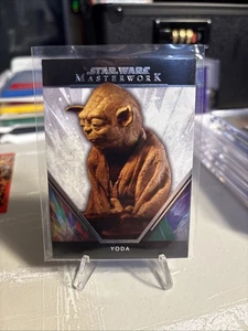 2024 Topps Masterwork Master Yoda Base #90 Star Wars Card - Picture 1 of 2