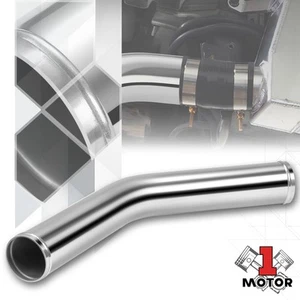Kit de tuberías intercooler turbo de aluminio calibre 14 curvas 45 grados calibre 2,5 pulgadas - Imagen 1 de 5