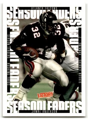1999 Upper Deck Victory Jamal Anderson #322 Atlanta Falcons - Image 1 of 2