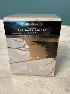 The Dark Knight Trilogy LE 4k Steelbook (4K UHD+Blu-ray) SEALED - IN HAND UPS - Picture 1 of 8