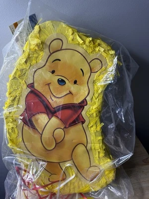 Winnie the Pooh Pull String Piñata Party Express From Hallmark - Image 1 of 3