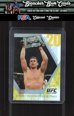 2009 Topps UFC Round 1 VD17 Amir Sadollah Victorious Debut - Image 1 of 2