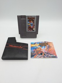 Castlevania III 3 Dracula's Curse (Nintendo, NES) With Manual 