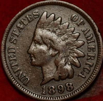 1898 Philadelphia Mint Indian Head Cent - Image 1 of 2