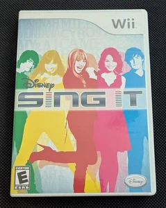 Disney Sing It Nintendo Wii Walt Disney Zoe Mode Bink | Kostenloser Versand | mit Handbuch - Bild 1 von 8