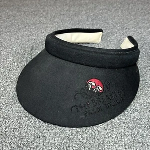 Cappello Vintage The Breakers Palm Beach Golf Visiera Nero Ricamato Made In USA - Foto 1 di 7