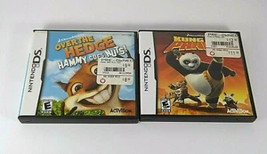 Juegos Nintendo DS Kung Fu Panda & Over the Hedge Hammy Goes Nuts 100% completos - Imagen 1 de 8