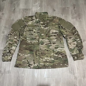 Military Men’s Jacket Medium Green Camo Army Combat Uniform Utility Ripstop - Picture 1 of 11