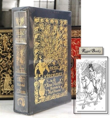 PRIDE AND PREJUDICE Jane Austen PEACOCK DELUXE LEATHER Easton Press SEALED w BOX Foto 1 de 4