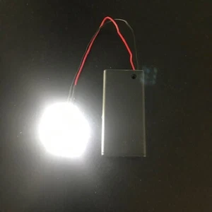 Battery Operated Exhibition Display Led Bulb Light Super Bright Cool White - Picture 1 of 2