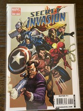 Secret Invasion 8 Yu Variant Cover Marvel Comics Disney+ 2008