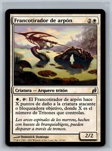 Magic The Gathering SPANISH Lorwyn Harpoon Sniper #19/301 MTG TCG CCG - Picture 1 of 2