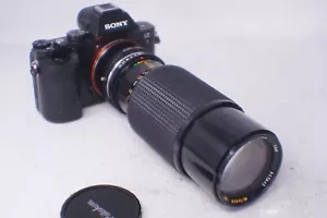 SONY E MOUNT ADAPTED Mitakon 85-300MM F/5.6 Telephoto Primne LENS + A7 NEX A6000 - Picture 1 of 9