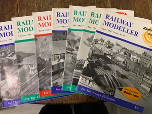 Railway Modeller Collection Jan 1963 to Aug 1963 - all good condition - Picture 1 of 4