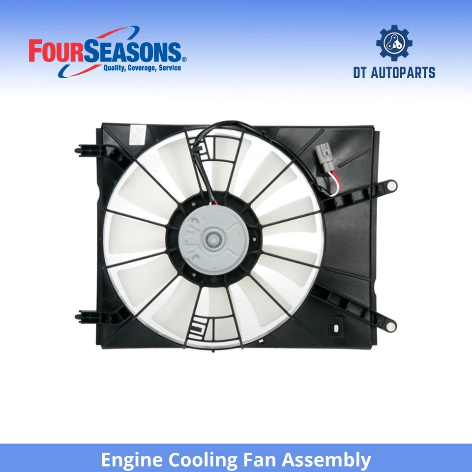 For 1998-2003 Toyota Sienna Engine Cooling Fan Assembly 4 Seasons 1999 2000 2001 - Image 1 of 4
