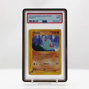 Pokemon Phanpy #100 2003 Aquapolis - PSA 9 Mint - Picture 1 of 4