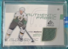 MIKE MODANO 2001-02 UPPER DECK SP GAME USED JERSEY