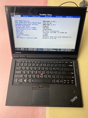 Lenovo Thinkpad X1 Intel Core i5-2520M 2.50GHz 4GB 0GB HDD PARTS OR REPAIRS - Image 1 of 4