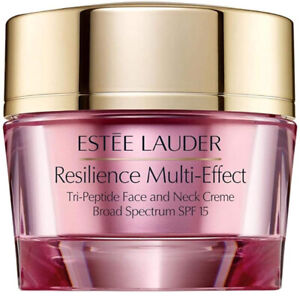 Estee Lauder Resilience Multi-Effect Tri-Peptide Face Neck Creme (.5 oz) - NEW