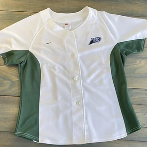 Vintage White & Green Nike Tampa Bay Devil Rays Jersey Women’s Fitted XL (W7) - Picture 1 of 10