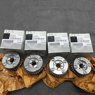 Ajustador de árbol de levas 4 piezas para Mercedes Benz E550 E63 ML550 S550 M278 2780504900 Foto 1 de 4
