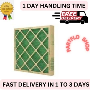 AAF Flanders (4 Filters), 14" x 24" x 1" Nested Glass MERV 1 Air Filter - Picture 1 of 5