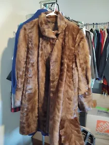 Vintage Fechner Mink coat Rare Made In Germany 1940/1950 Mint Condition - Picture 1 of 11