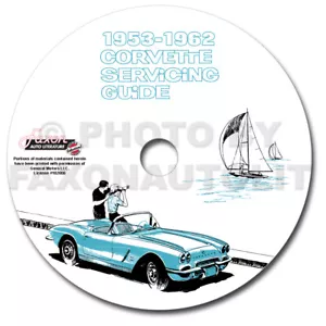 Corvette Manuale Di Servizio CD 53 1954 1955 1956 1957 1958 1959 1960 1961 1962 - Foto 1 di 2